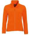 54500 Ladies North SOL'S Ladies North Fleece Jacket Orange colour image